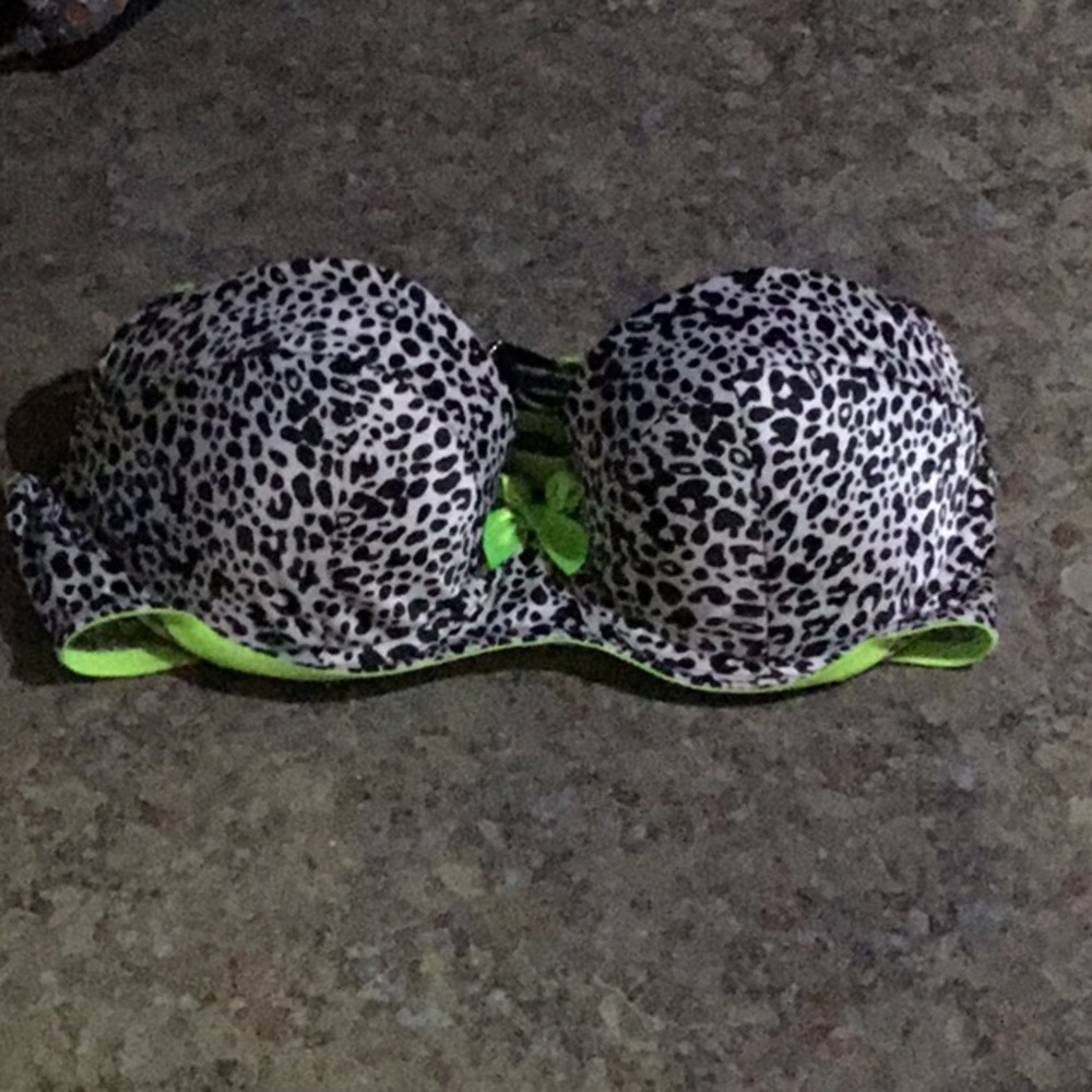 Cheetah Victoria Secret padded bra 34c